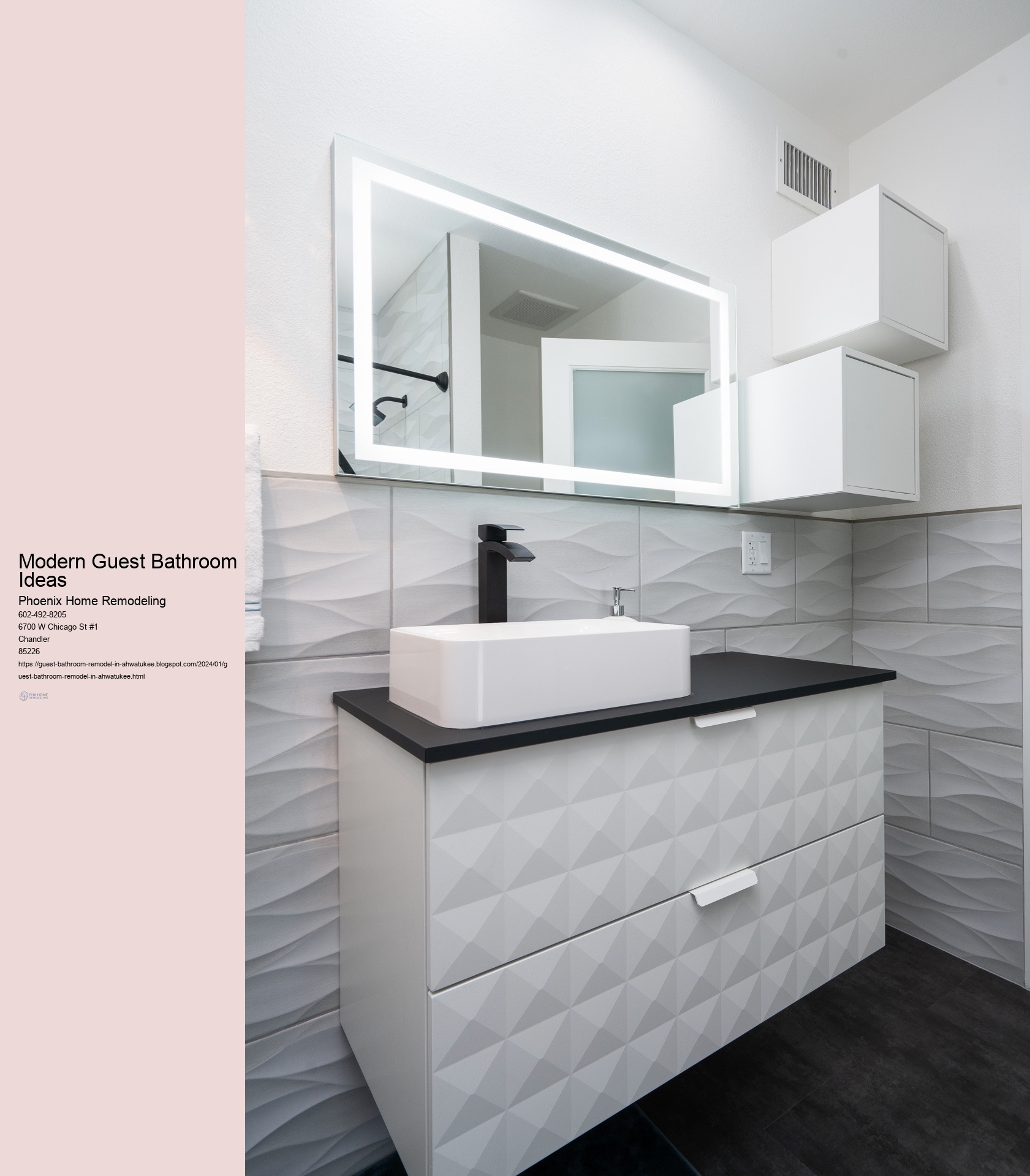 Modern Guest Bathroom Ideas